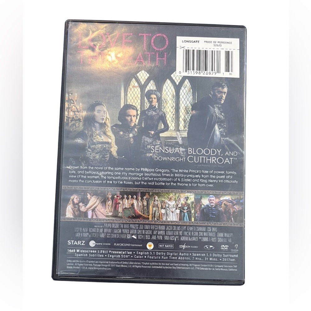 Bundle 2/$22 The White Princess Complete Series DVD 2 Disc - Library Copy Tested - Picture 4 of 5